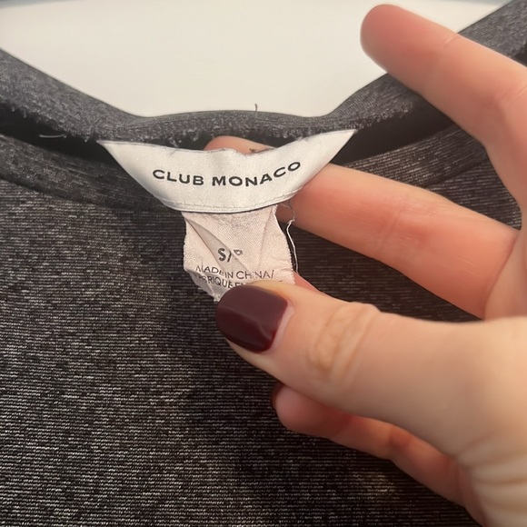 Club Monaco grey dress - Picture 3 of 4